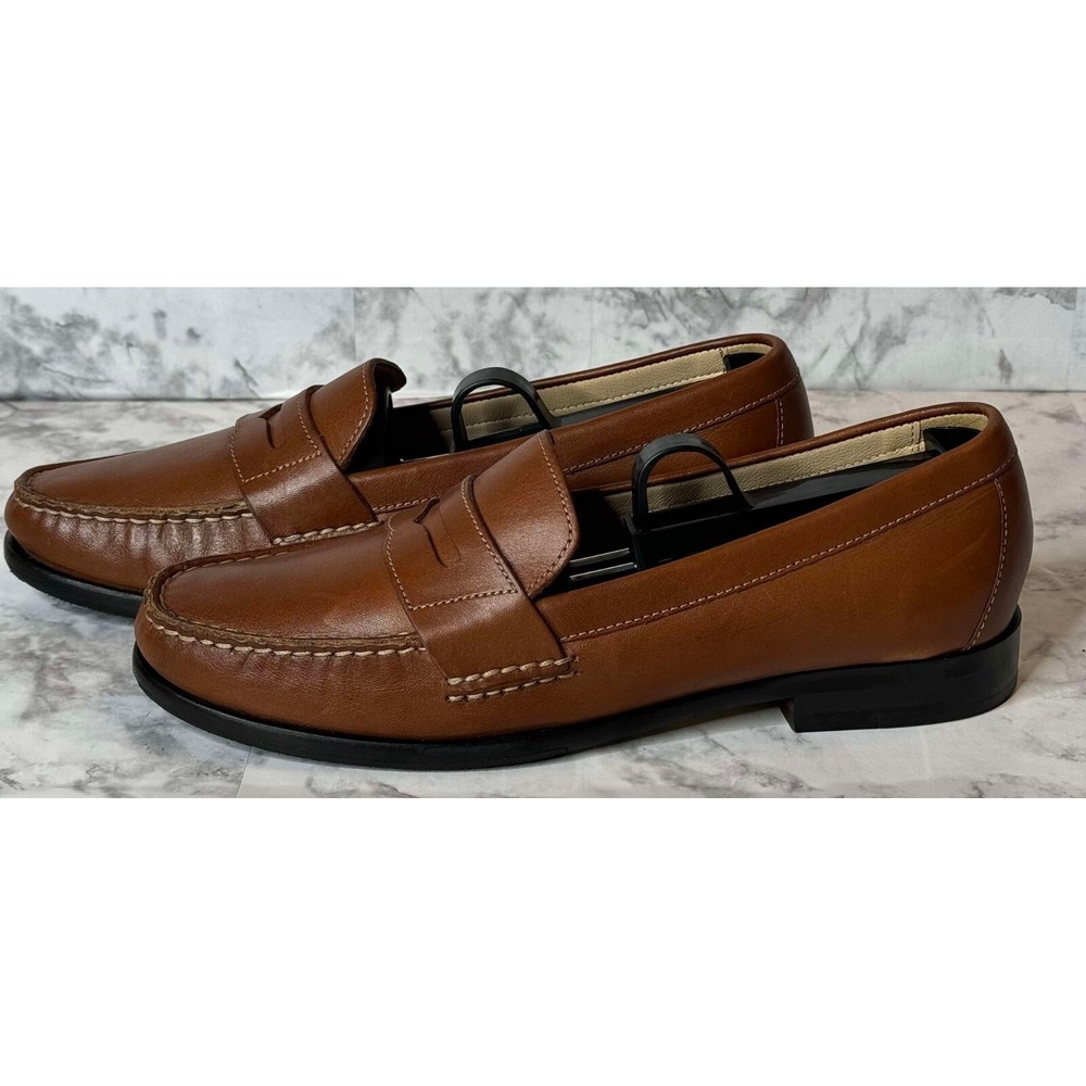Cole Haan Shoes Pinch Prep Penny Loafers Women's 7B Brown Leather Casual Preppy - Picture 2 of 7